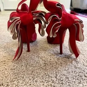 Christian Louboutin Shoes Christian Louboutin Red Anemone